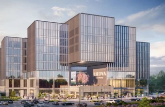 Монолитный каркас будущего делового центра в районе Внуково готов на 90%